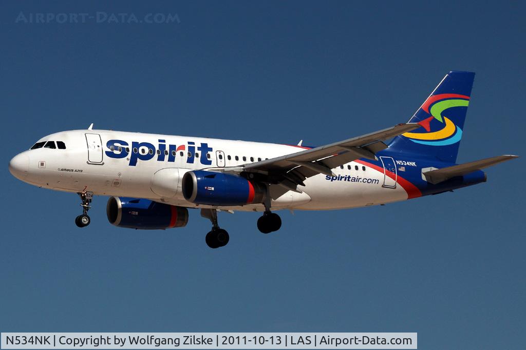 N534NK, 2008 Airbus A319-132 C/N 3395, visitor