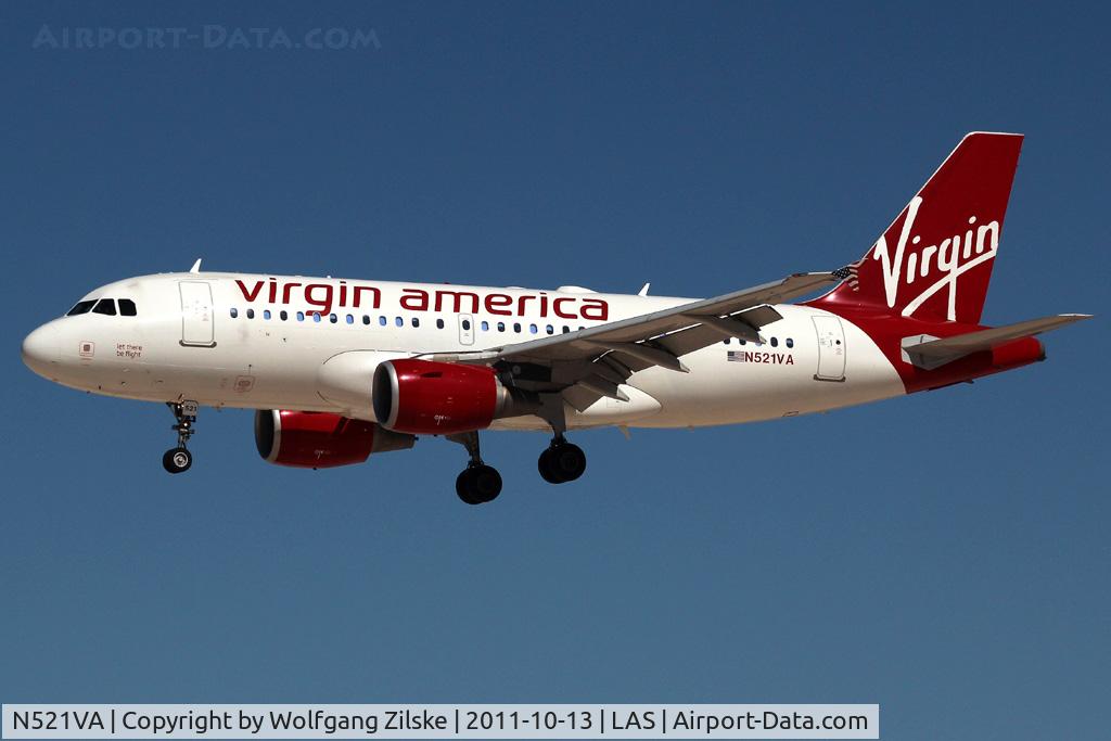 N521VA, 2006 Airbus A319-112 C/N 2773, visitor