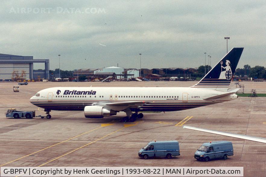 G-BPFV, 1989 Boeing 767-204 C/N 24457, Britannia