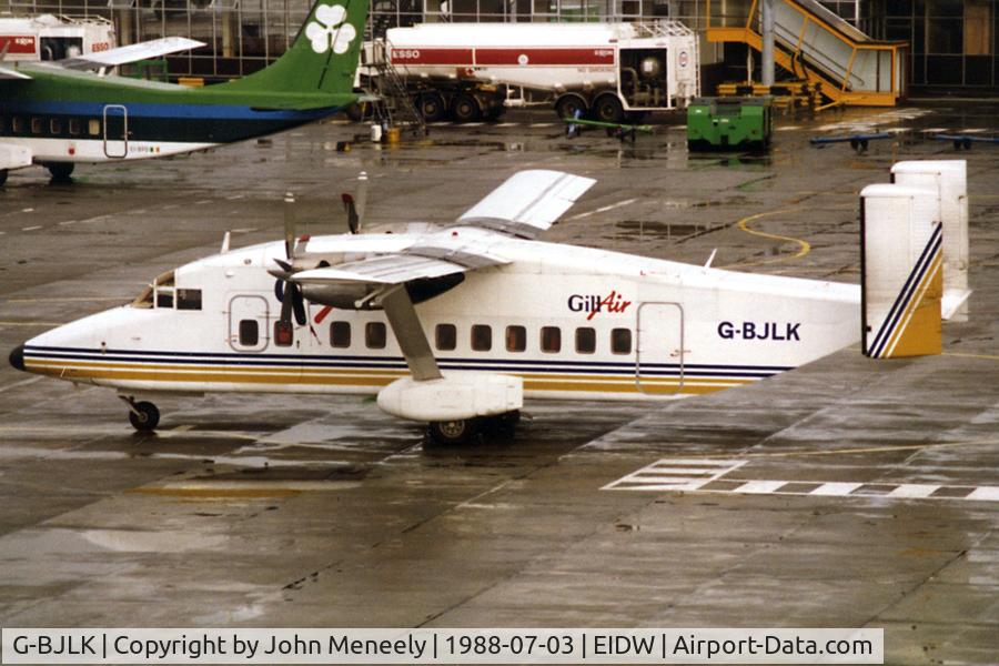 G-BJLK, 1981 Short 330-100 C/N SH.3078, Scheduled operator at DUB in the late 80s