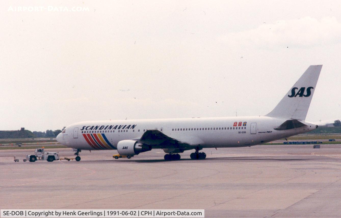SE-DOB, 1989 Boeing 767-383/ER C/N 24476, SAS Scandinavian