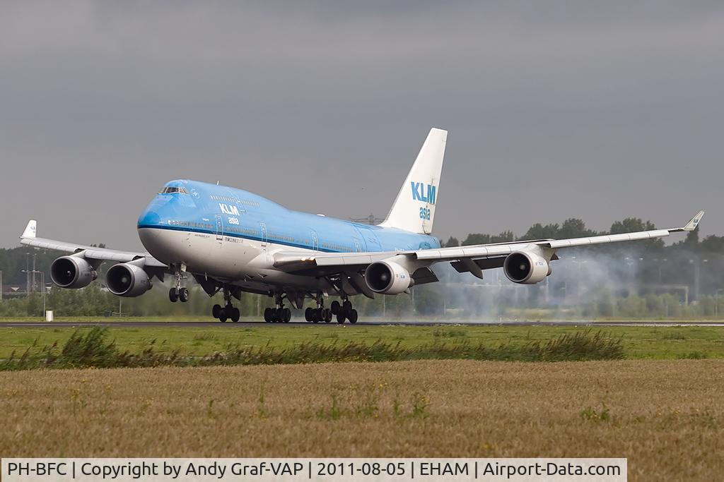 PH-BFC, 1989 Boeing 747-406BC C/N 23982, KLM 747-400
