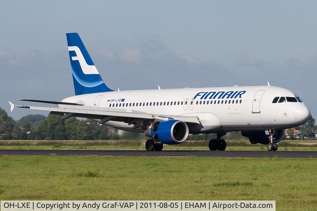 OH-LXE, 2001 Airbus A320-214 C/N 1678, Finnair A320