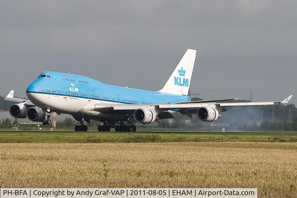 PH-BFA, 1989 Boeing 747-406 C/N 23999, KLM 747-400