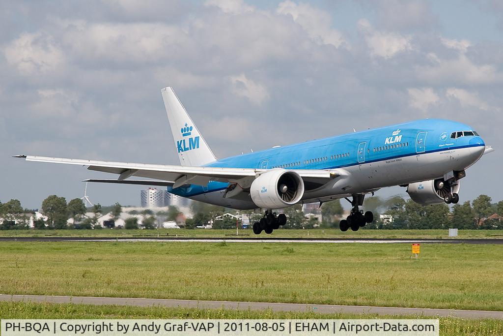 PH-BQA, 2003 Boeing 777-206/ER C/N 33711, KLM 777-200