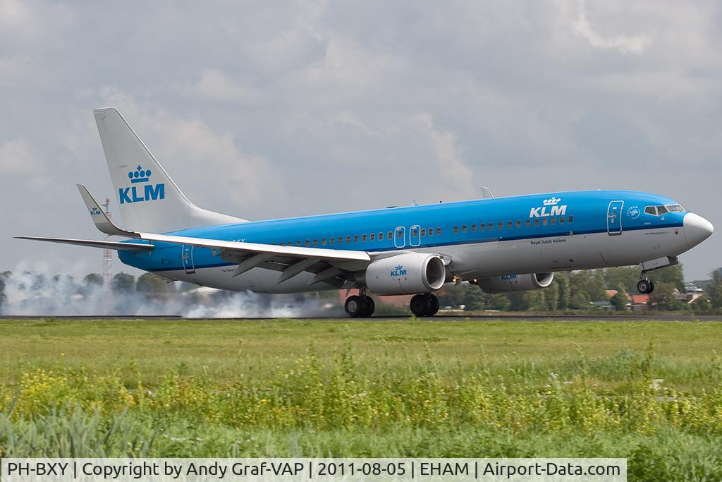 PH-BXY, 2008 Boeing 737-8K2 C/N 30372, KLM 737-800