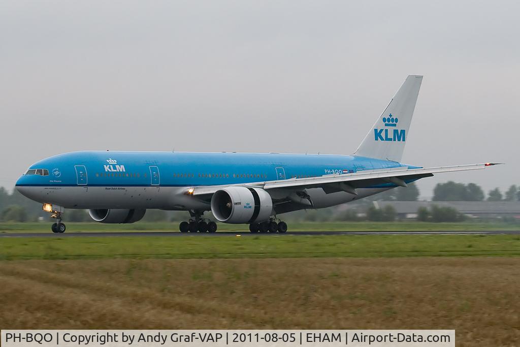 PH-BQO, 2007 Boeing 777-206/ER C/N 35295, KLM 777-200
