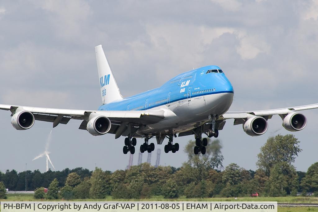 PH-BFM, 1992 Boeing 747-406BC C/N 26373, KLM 747-400