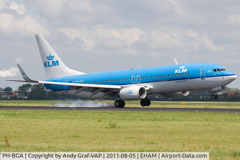 PH-BGA, 2008 Boeing 737-8K2 C/N 37593, KLM 737-800