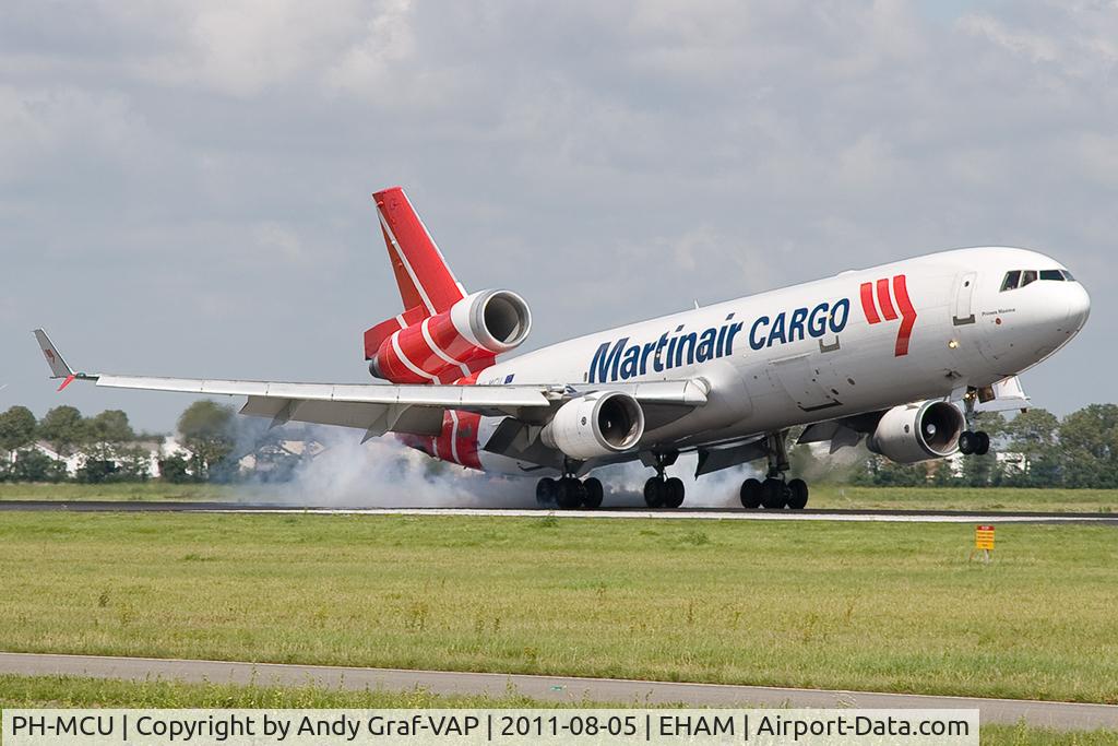 PH-MCU, 1996 McDonnell Douglas MD-11F C/N 48757, Martinair Cargo MD11