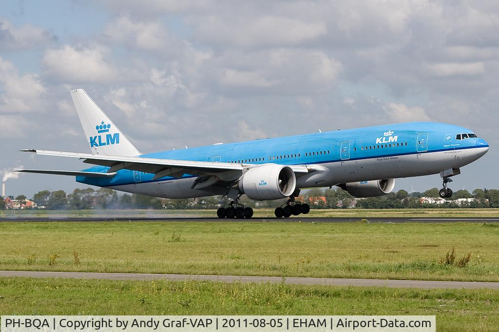 PH-BQA, 2003 Boeing 777-206/ER C/N 33711, KLM 777-200