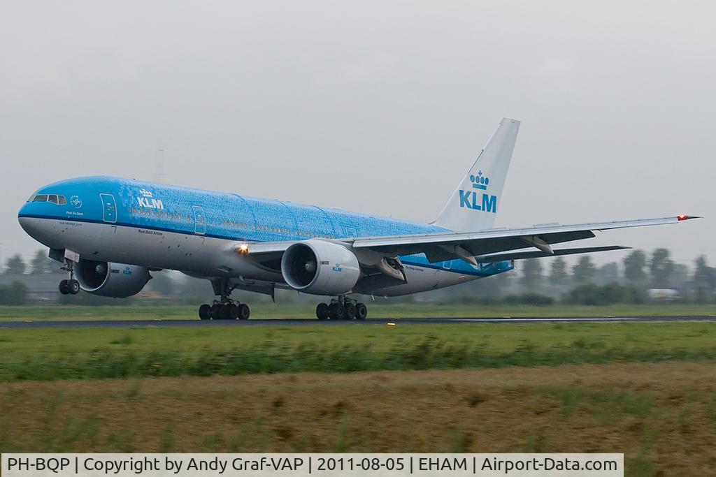 PH-BQP, 2007 Boeing 777-206/ER C/N 32721, KLM 777-200