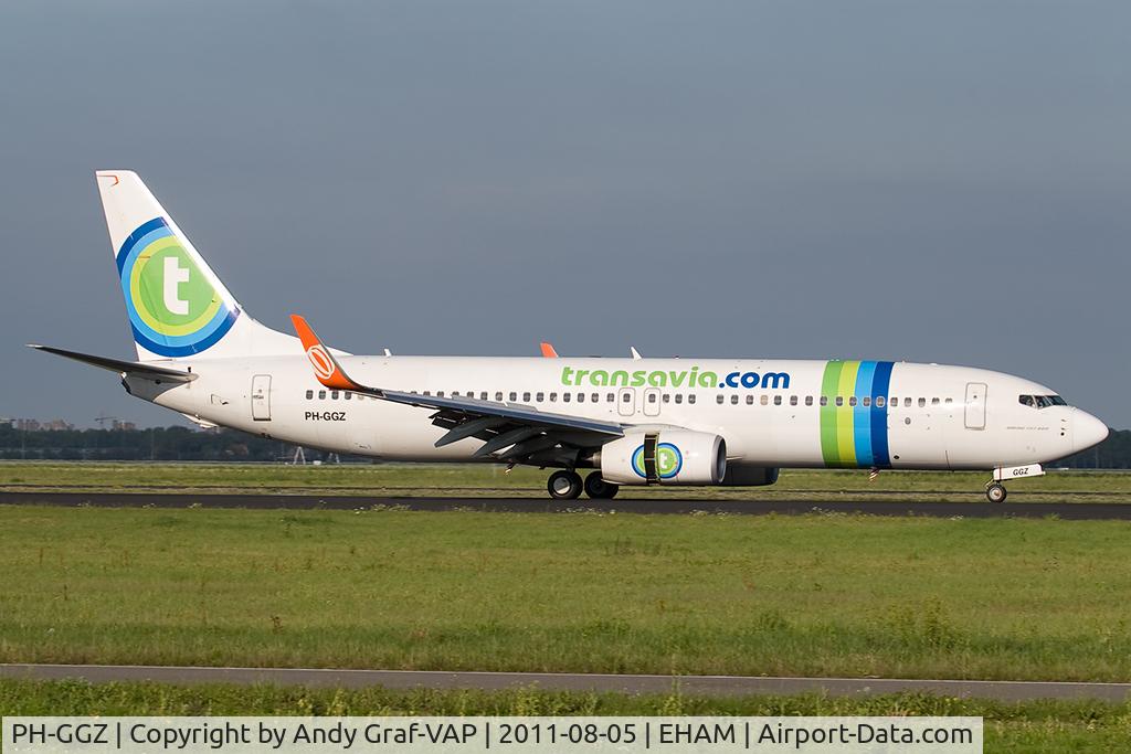 PH-GGZ, 2010 Boeing 737-8EH C/N 37600, Transavia 737-800