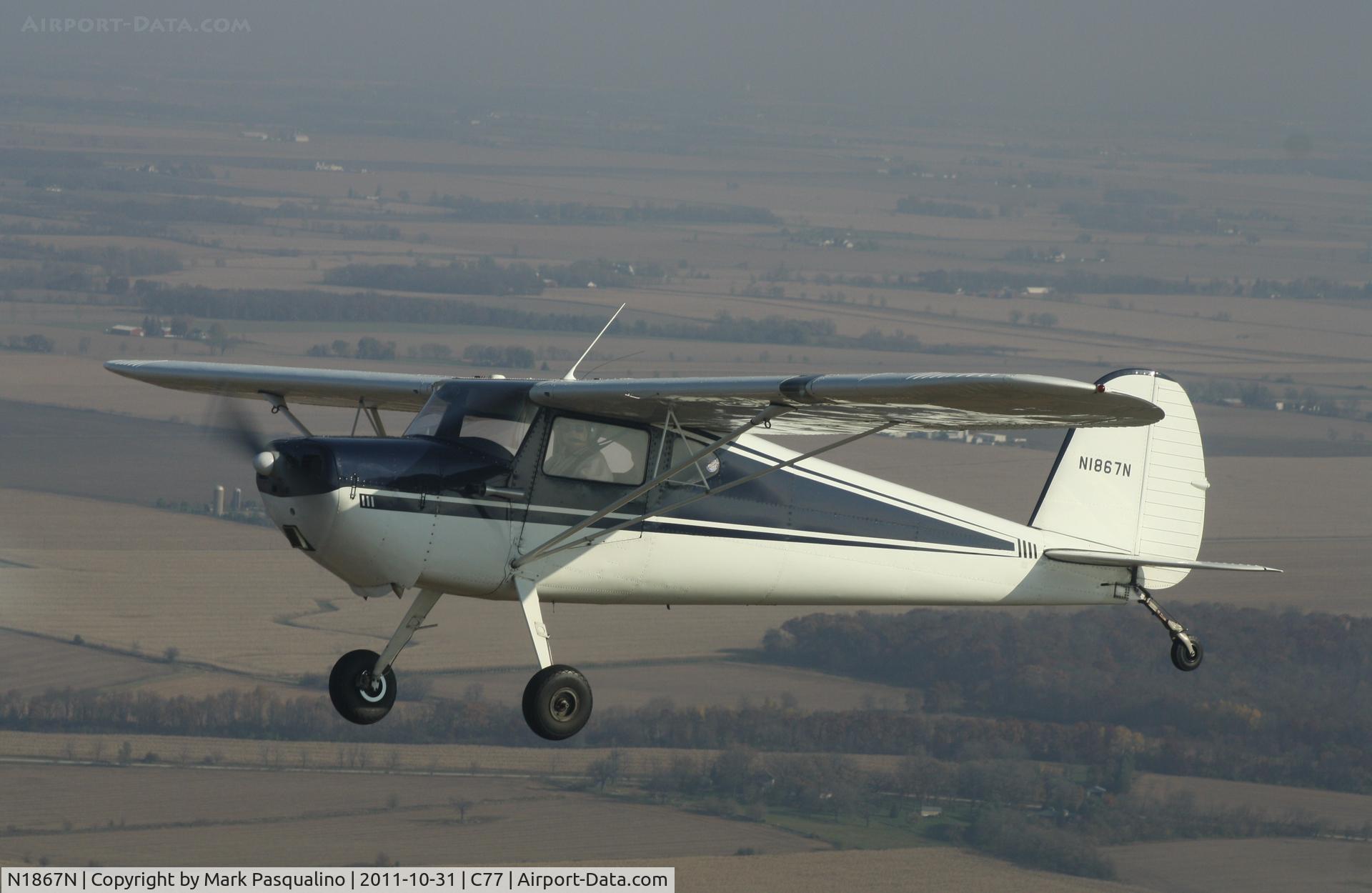 N1867N, 1946 Cessna 120 C/N 12111, Cessna 120