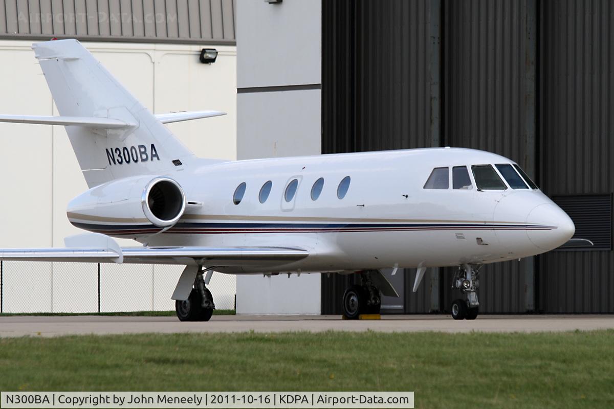 N300BA, 1968 Dassault Falcon (Mystere) 20C C/N 142, Parked - Oct. 2011