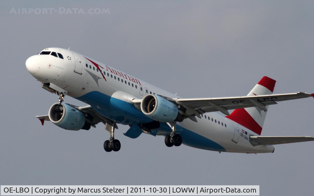 OE-LBO, 1998 Airbus A320-214 C/N 776, Austrian A320