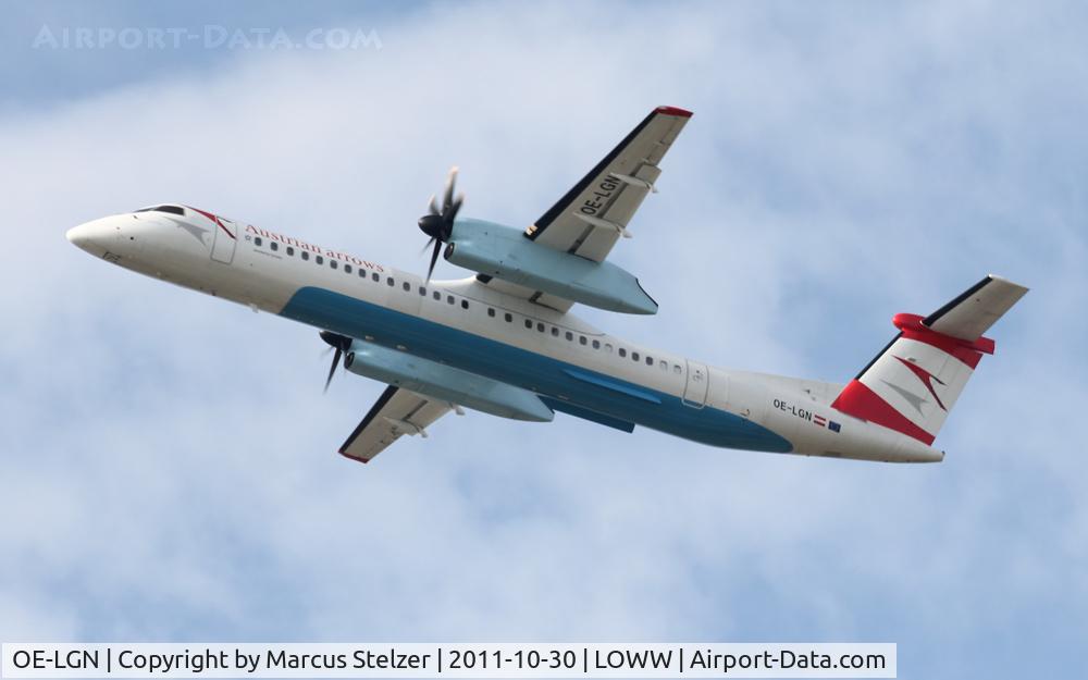 OE-LGN, 2010 De Havilland Canada DHC-8-402Q Dash 8 C/N 4326, Austrian Dash 8
