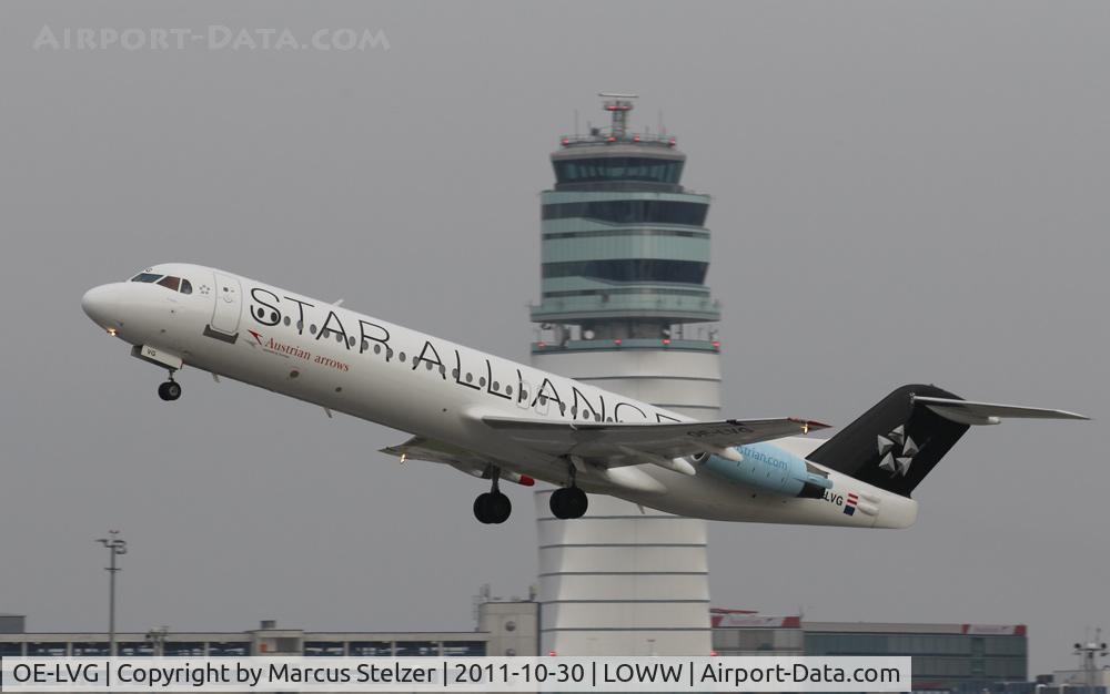 OE-LVG, 1994 Fokker 100 (F-28-0100) C/N 11520, Star Alliance Fokker 100