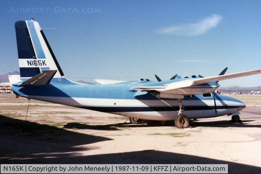 N165K, 1963 Aero Commander 680-F C/N 680F-1252-126, Parked