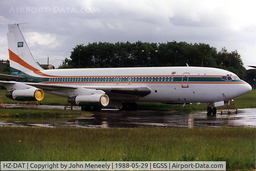 HZ-DAT, 1959 Boeing 707-123B C/N 17644, Parked