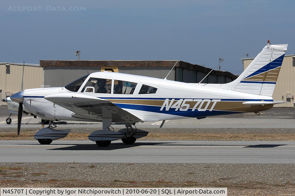 N4570T, 1972 Piper PA-28-235 C/N 28-7210013, San Carlos Airport