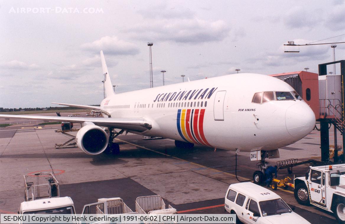 SE-DKU, 1991 Boeing 767-383/ER C/N 24729, SAS Scandinavian