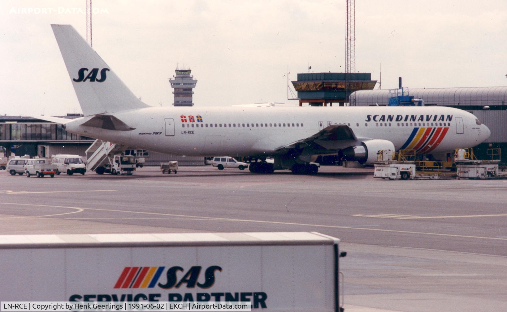 LN-RCE, 1990 Boeing 767-383/ER C/N 24846, SAS Scandinavian