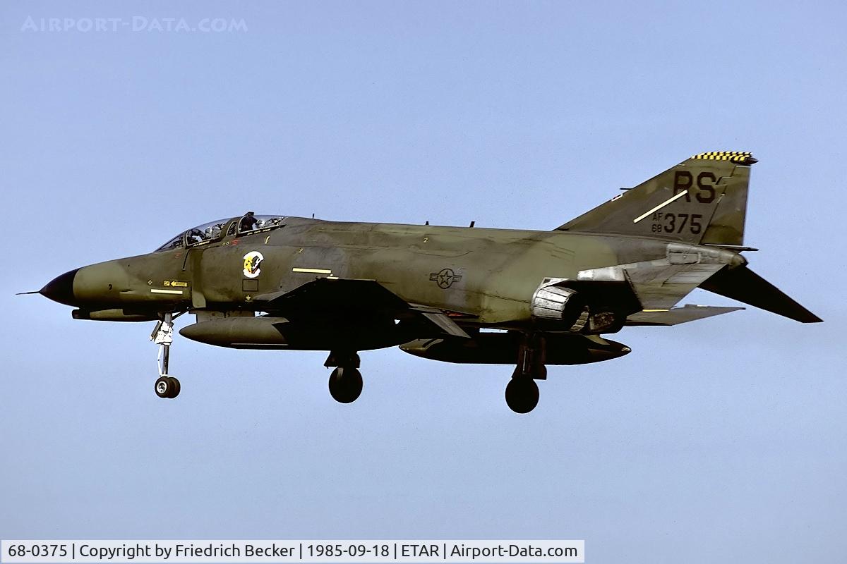 68-0375, 1968 McDonnell Douglas F-4E Phantom II C/N 3453, on final