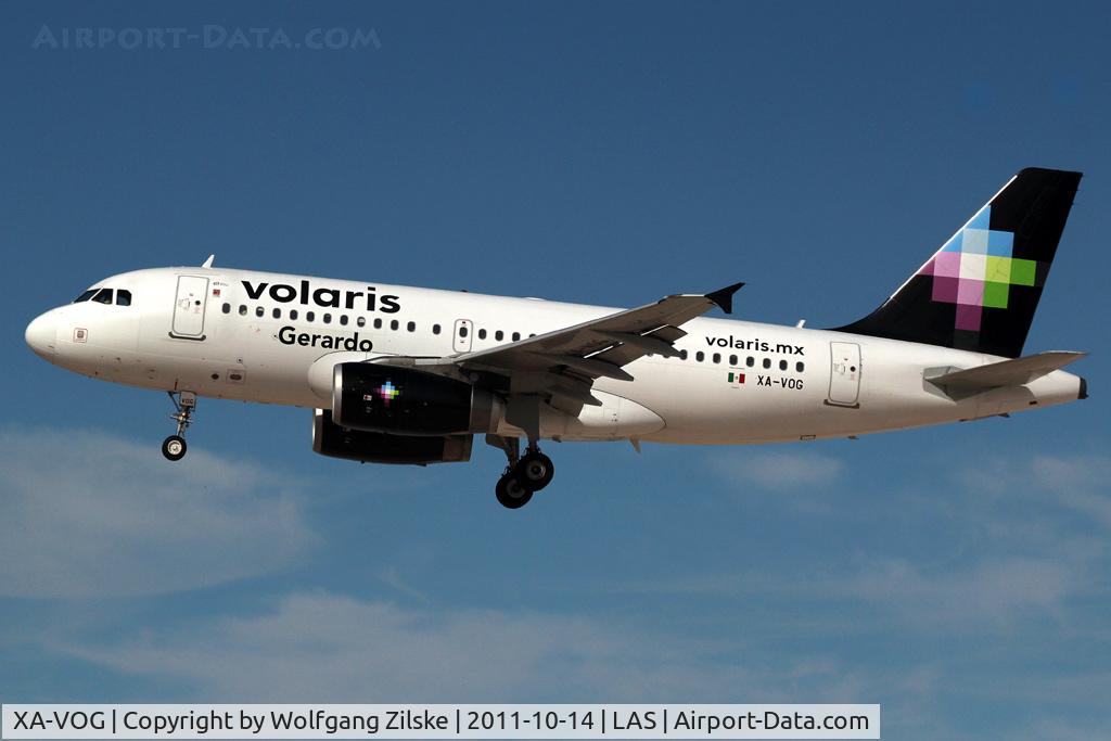 XA-VOG, 2007 Airbus A319-133 C/N 3175, visitor
