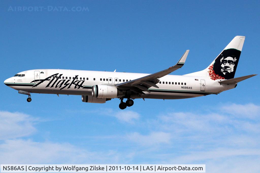 N586AS, 2007 Boeing 737-890 C/N 35189, visitor