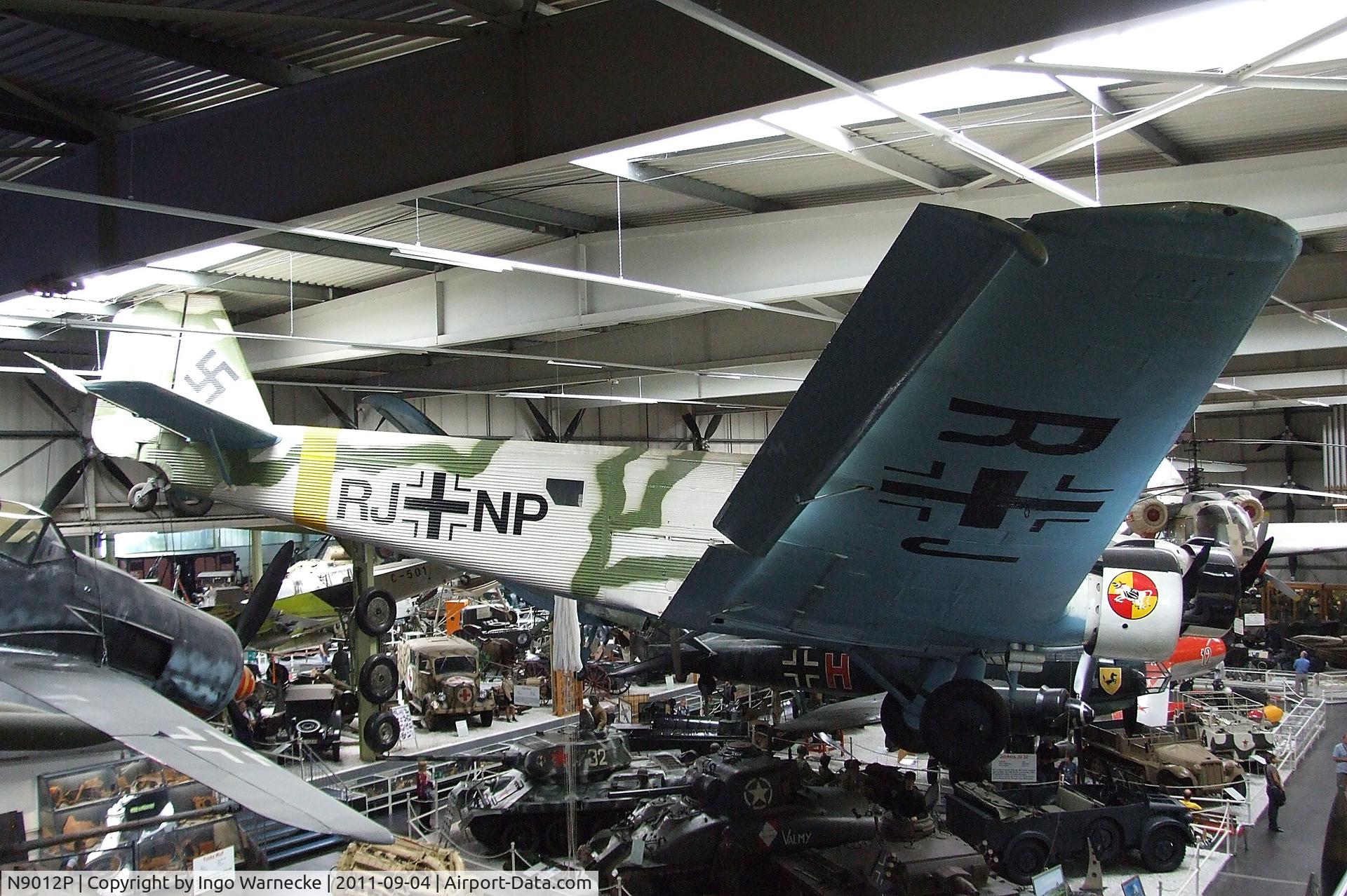 N9012P, Junkers (CASA) 352L (Ju-52) C/N 50, CASA 352 (Junkers Ju 52/3m) at the Auto & Technik Museum, Sinsheim