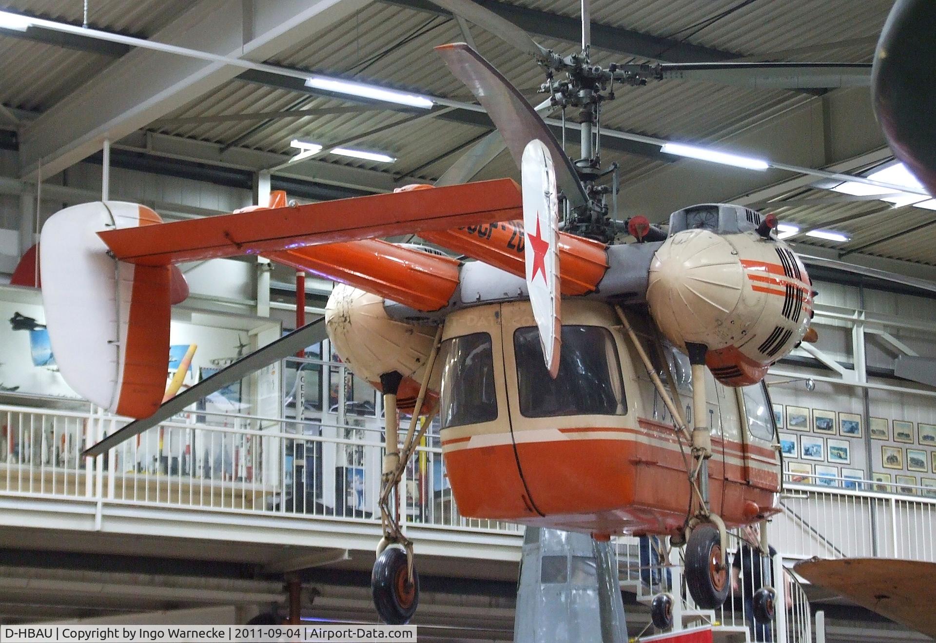 D-HBAU, 1973 Kamov Ka-26 Hoodlum C/N 7303204, Kamov Ka-26 Hoodlum at the Auto & Technik Museum, Sinsheim