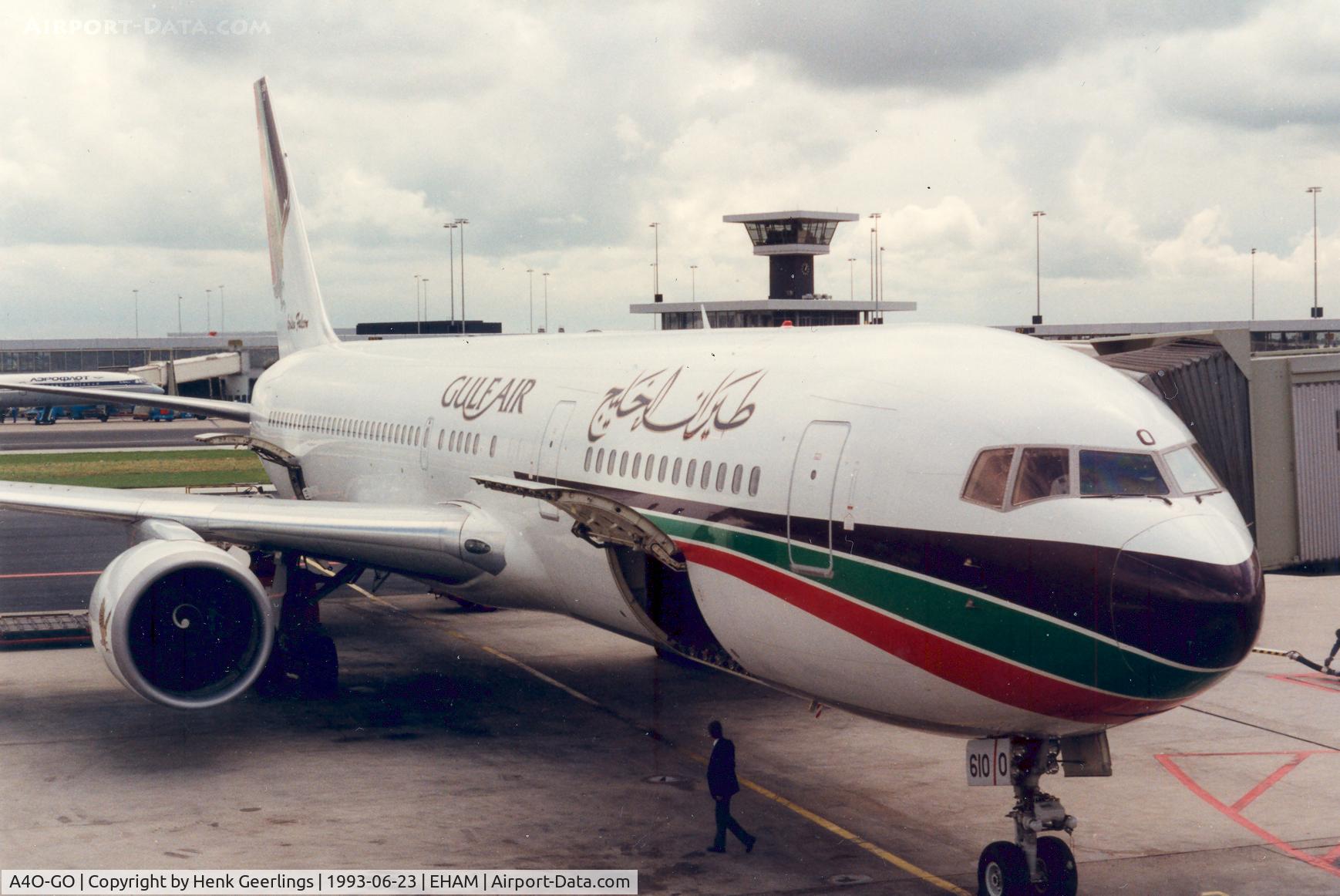 A4O-GO, 1991 Boeing 767-3P6 C/N 25241, Gulf Air