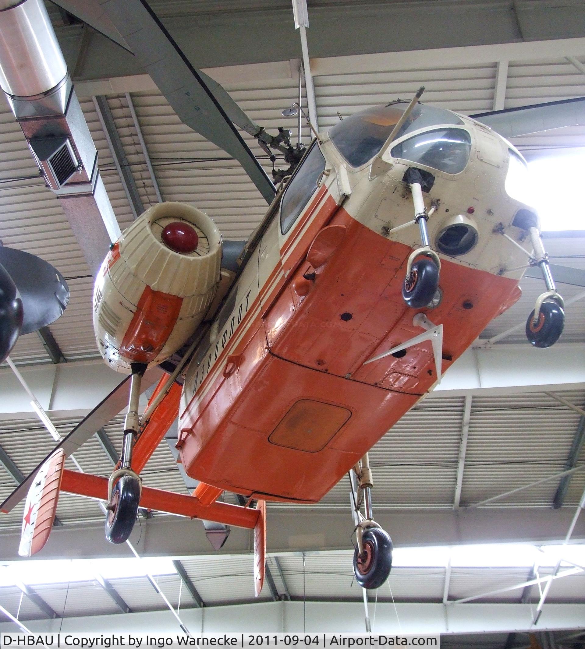 D-HBAU, 1973 Kamov Ka-26 Hoodlum C/N 7303204, Kamov Ka-26 Hoodlum at the Auto & Technik Museum, Sinsheim
