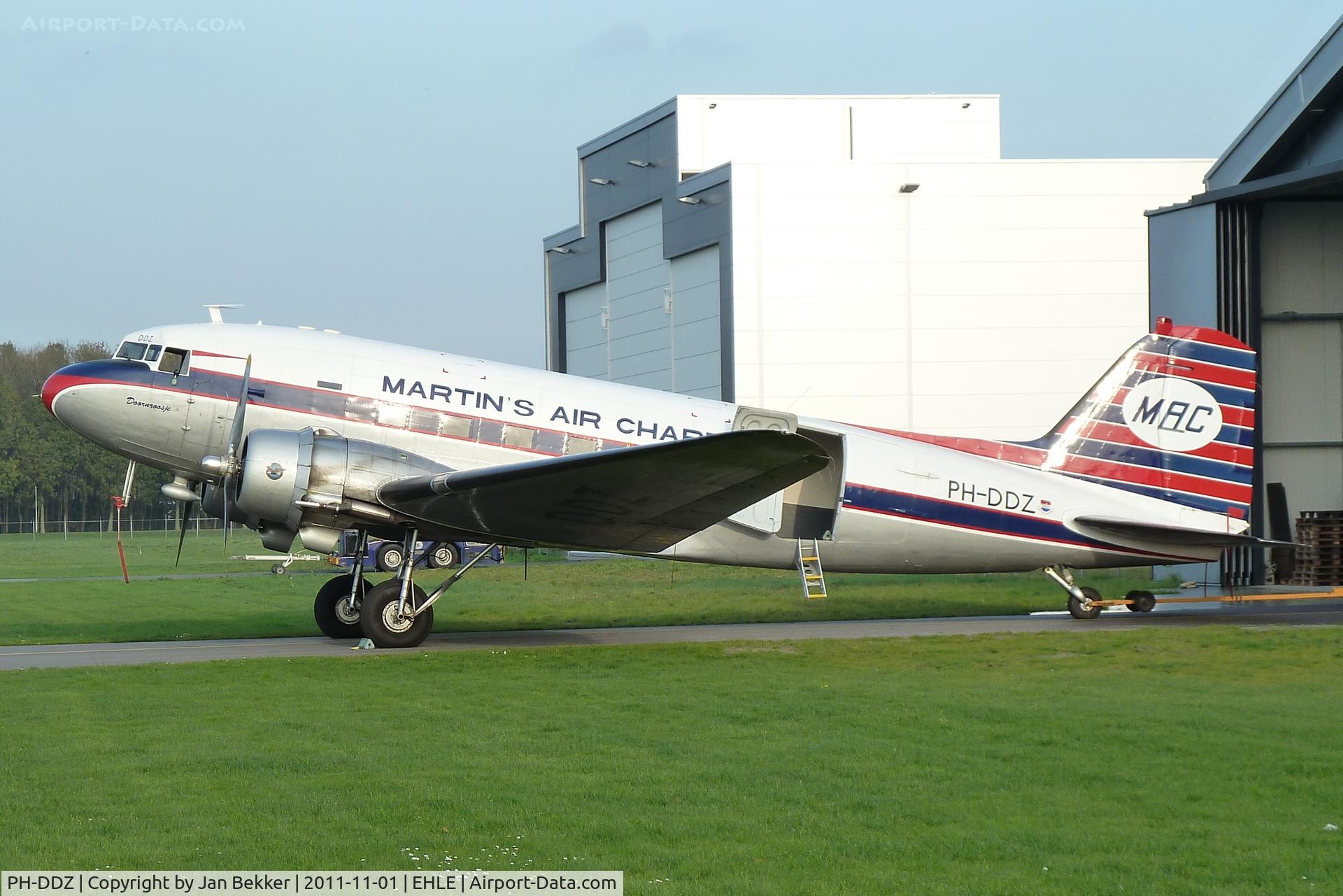 PH-DDZ, 1943 Douglas DC-3C-S1C3G (C-47A) C/N 19754, Lelystad Airport