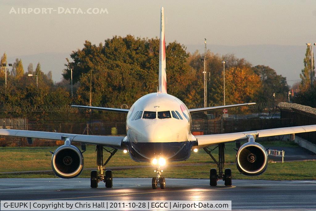 G-EUPK, 2000 Airbus A319-131 C/N 1236, British Airways