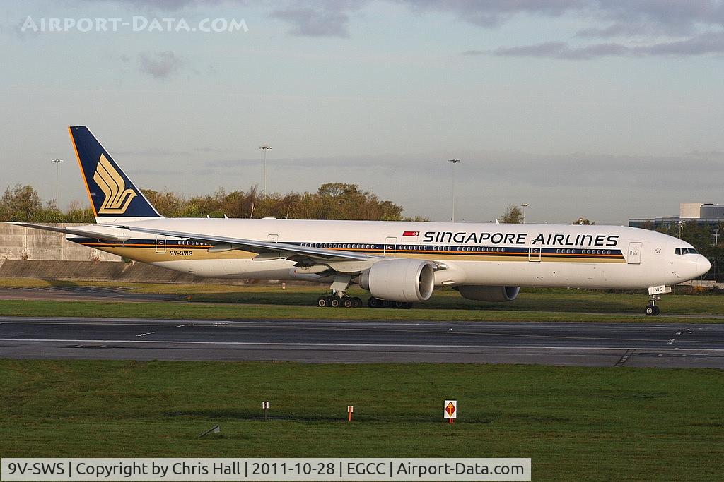 9V-SWS, 2008 Boeing 777-312/ER C/N 34584, Singapore Airlines