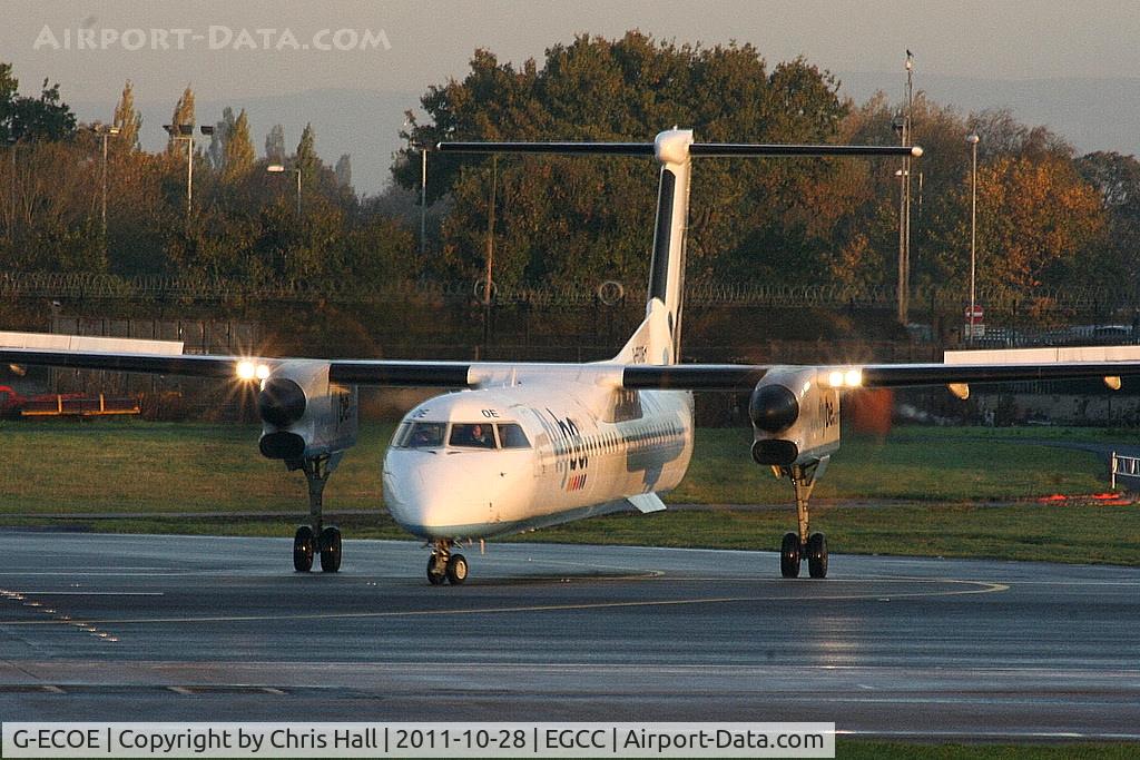 G-ECOE, 2008 De Havilland Canada DHC-8-402Q Dash 8 C/N 4212, flybe