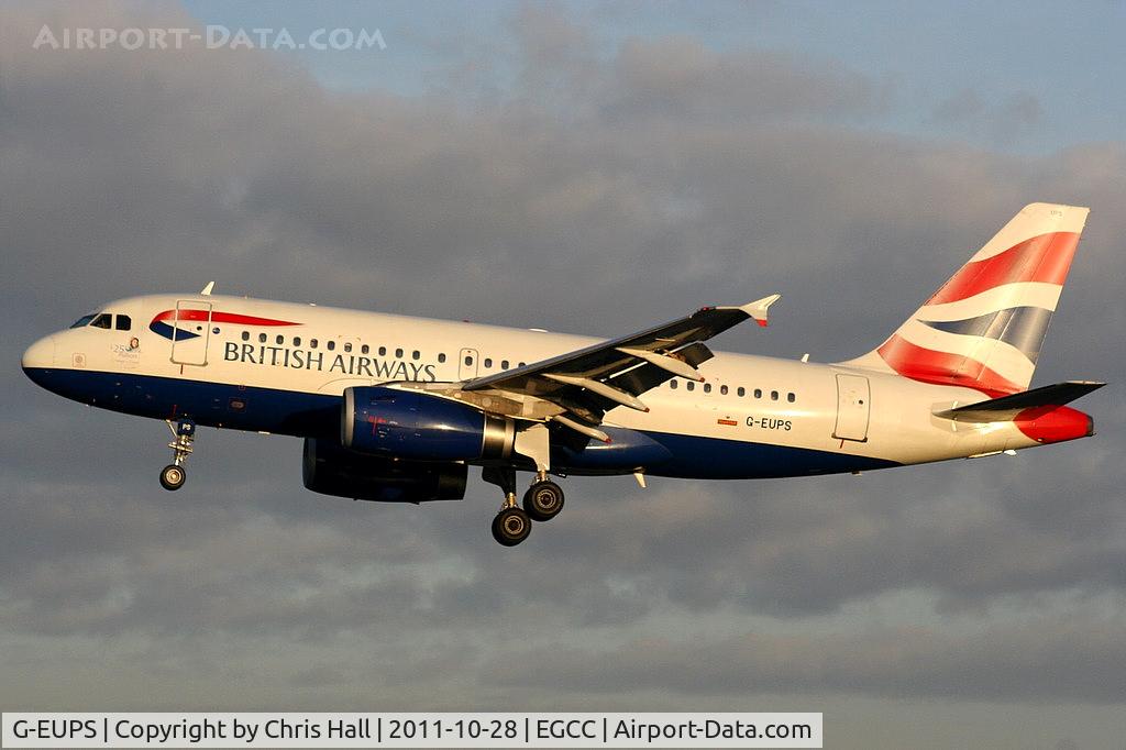 G-EUPS, 2000 Airbus A319-131 C/N 1338, British Airways