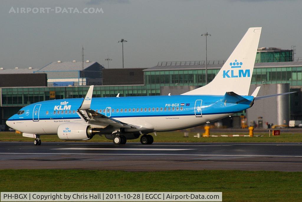 PH-BGX, 2011 Boeing 737-7K2 C/N 38635, KLM's newest B737, delivered 25-10-11