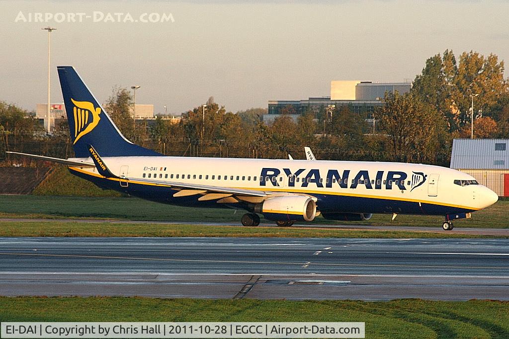 EI-DAI, 2003 Boeing 737-8AS C/N 33547, Ryanair