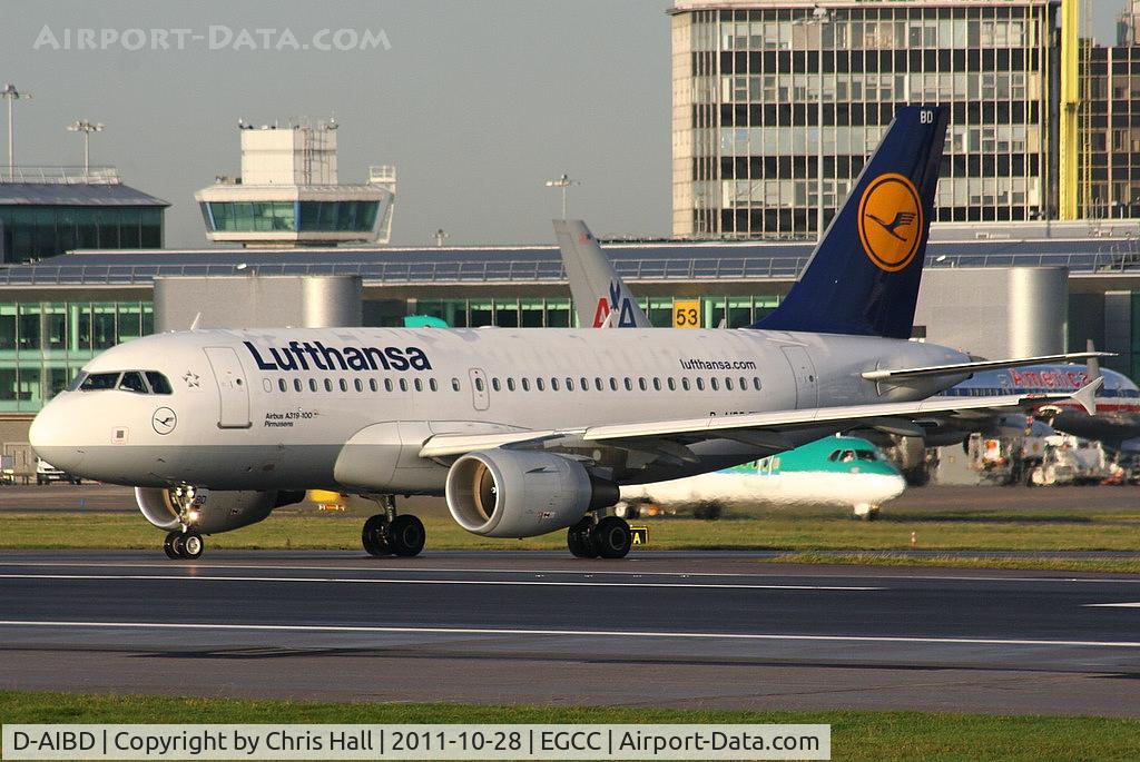 D-AIBD, 2010 Airbus A319-112 C/N 4455, Lufthansa