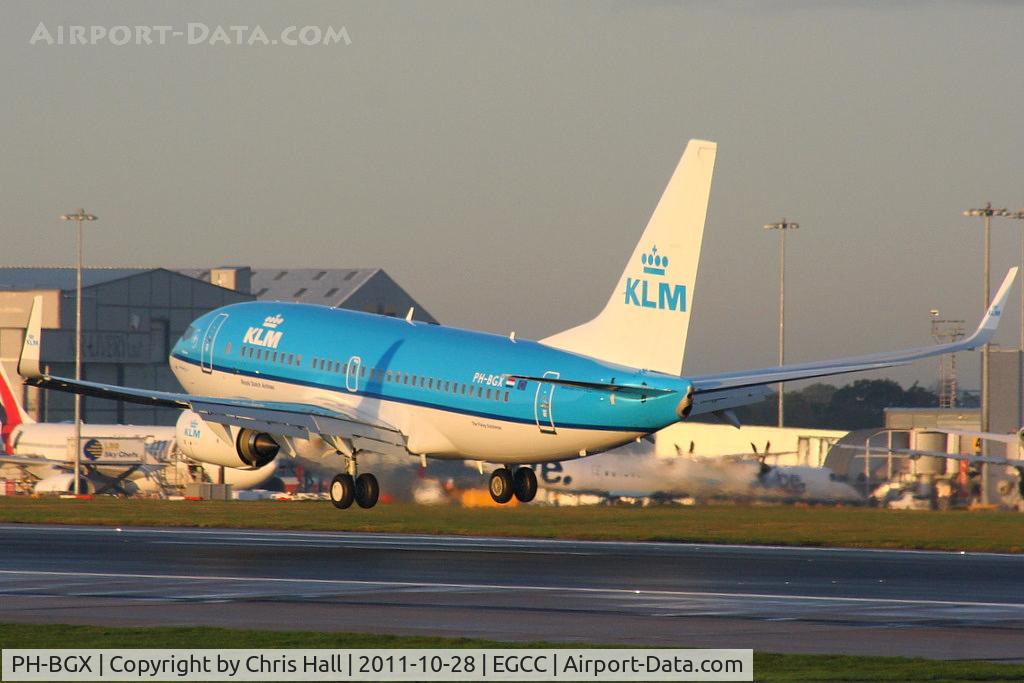 PH-BGX, 2011 Boeing 737-7K2 C/N 38635, KLM's newest B737, delivered 25-10-11