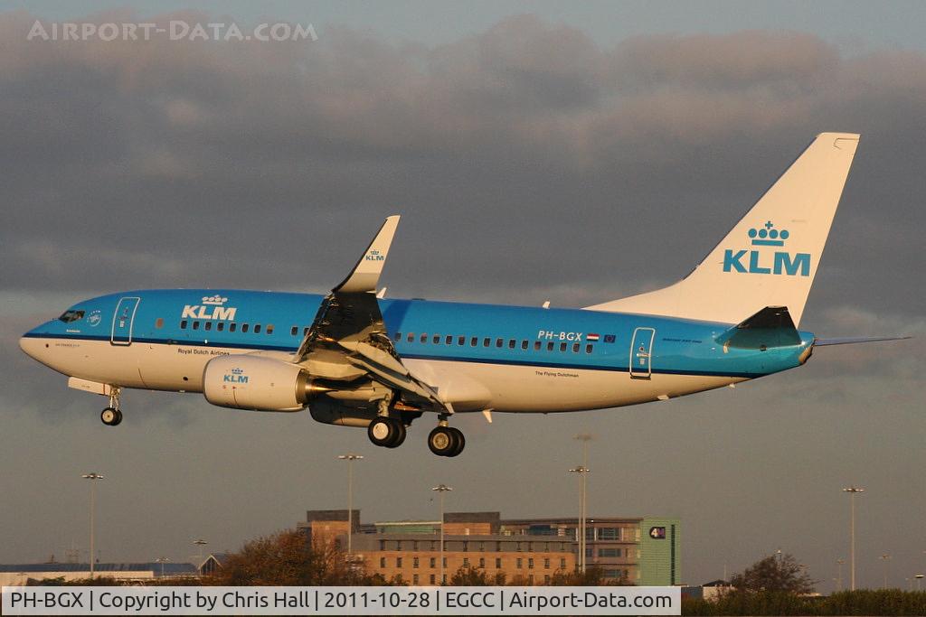 PH-BGX, 2011 Boeing 737-7K2 C/N 38635, KLM's newest B737, delivered 25-10-11