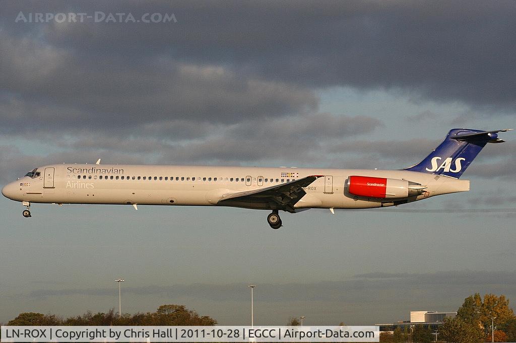 LN-ROX, 1988 McDonnell Douglas MD-82 (DC-9-82) C/N 49603, SAS Scandinavian Airlines
