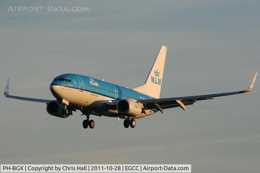 PH-BGX, 2011 Boeing 737-7K2 C/N 38635, KLM's newest B737, delivered 25-10-11