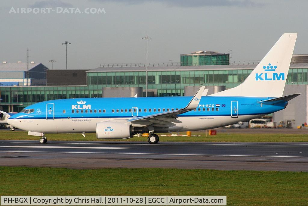 PH-BGX, 2011 Boeing 737-7K2 C/N 38635, KLM's newest B737, delivered 25-10-11