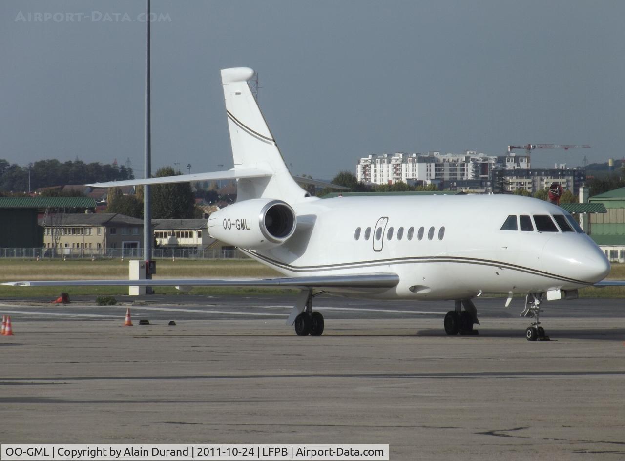 OO-GML, 2005 Dassault Falcon 2000EX C/N 75, operated by Abelag Aviation