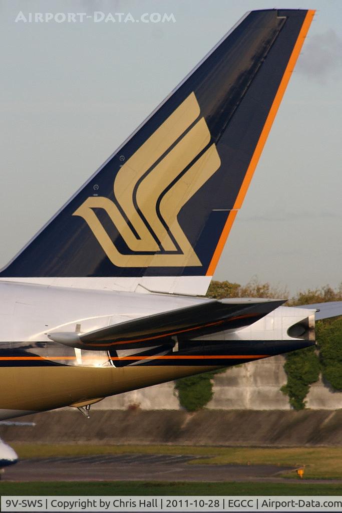9V-SWS, 2008 Boeing 777-312/ER C/N 34584, Singapore Airlines
