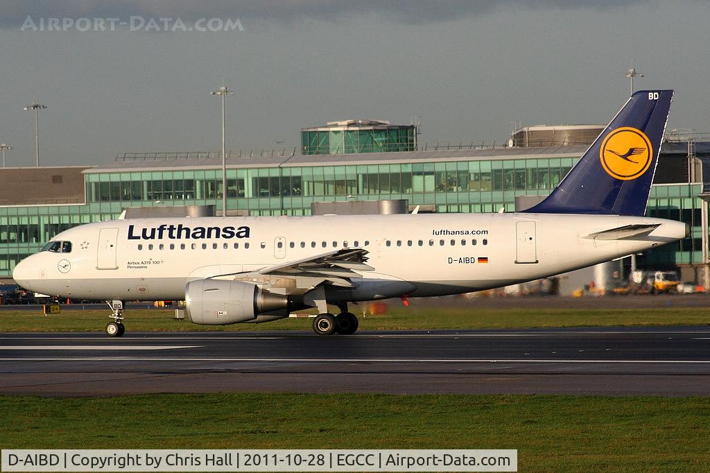 D-AIBD, 2010 Airbus A319-112 C/N 4455, Lufthansa